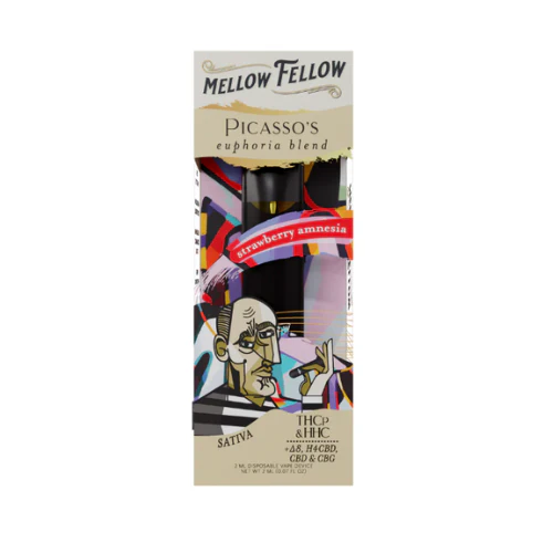 [T-1173-14] MELLOW FELLOW 2ML DISPOSABLE 6PK Box (Strawberry Amnesia)