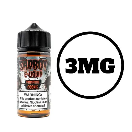 [Q-3288-13] SADBOY COOKIE LINE 100ML (3MG, Pumpkin Cookie)