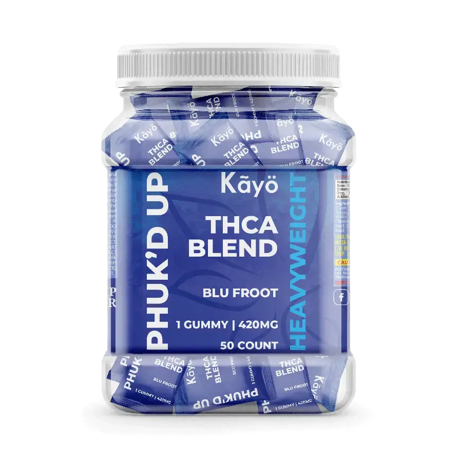 [Q-4263-01] Phuk'd Up 50ct JAR THC-A (Blu Froot)