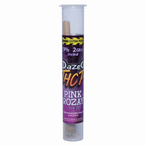 [T-1248-03] Dazed 2G Preroll THC-P 30CT Display (Pink Rozay)