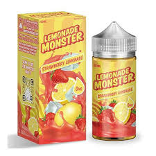 [Q-2726-20] LEMONADE MONSTER 100ML (3MG, Strawberry Lemonade)