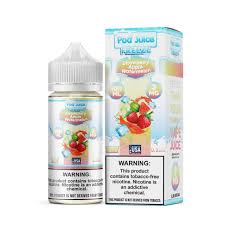 [Q-4319-13] POD JUICE FREEZE 100ML (3MG, Strawberry Apple Watermelon)