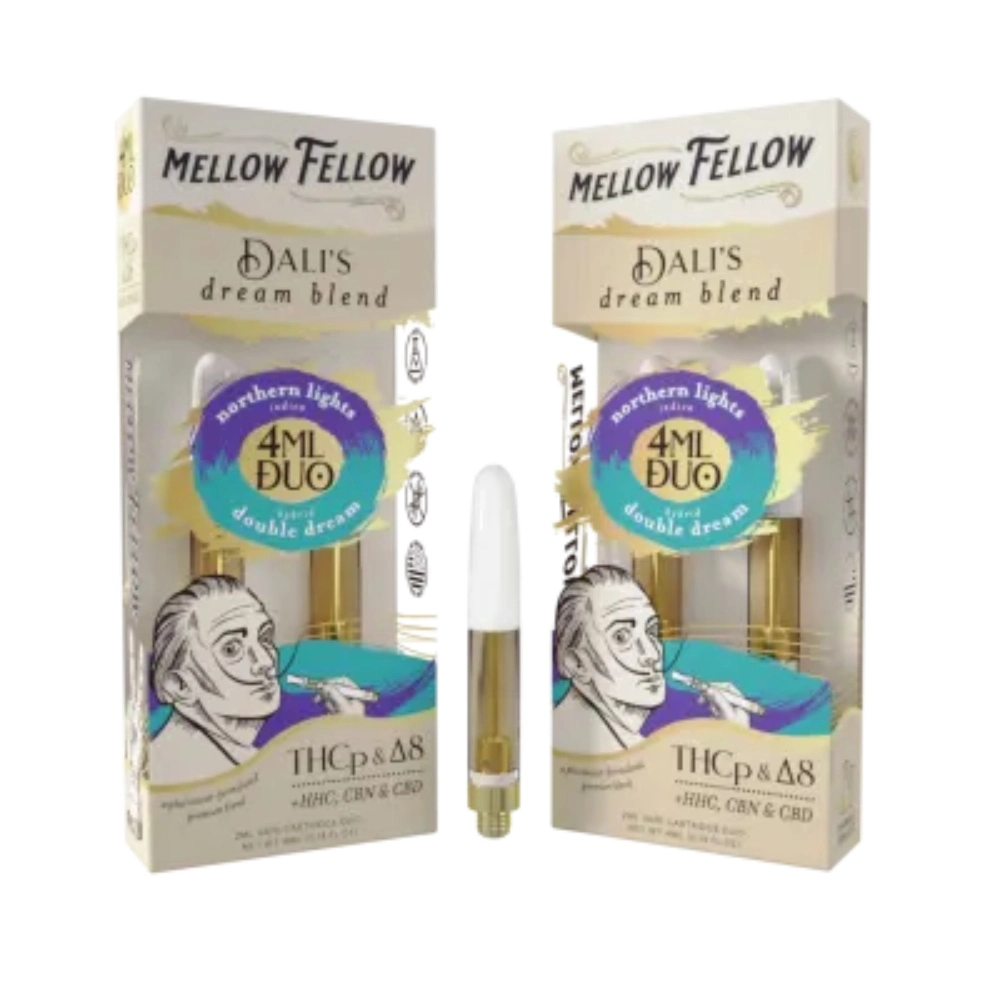 [Q-4328-03] Mellow Fellow 4ML Cart Duo  6PK a Box (Northern Lights x Double Dream)