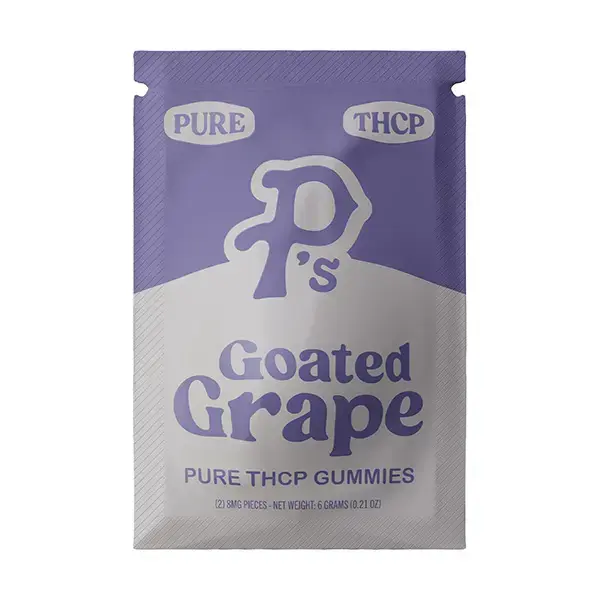 [Q-4461-01] Pushin P's THCP Gummies 30pk (Goated Grape)