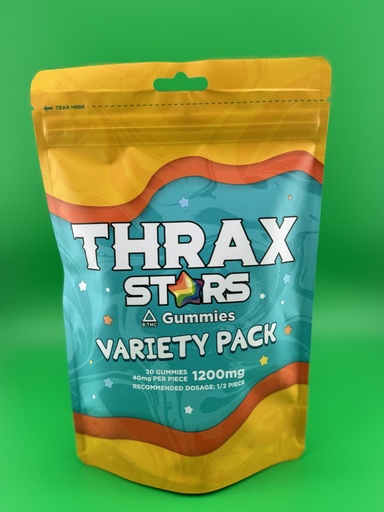 [Q-4465-02] THRAX Variety Pack (30 GUMMY 40 MG EACH)