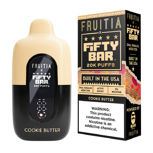 Fifty Bar FRUITIA 20K Puffs 5pk