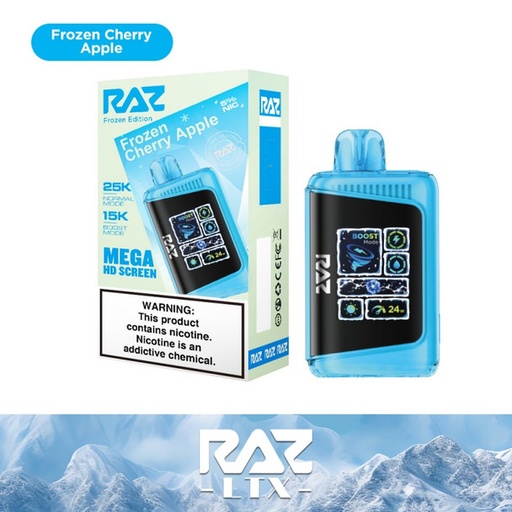 [Q-4474-01] Raz LTX 25K 20ML FROZEN (Frozen Cherry Apple)