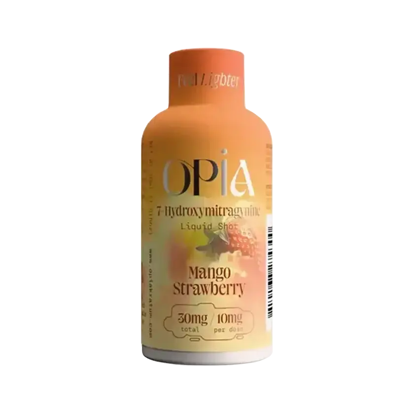 [Q-3023-04] OPIA 7-HYDROXYMITRAGYNINE SHOT 30MG BOX OF 12 (Mango Strawberry)