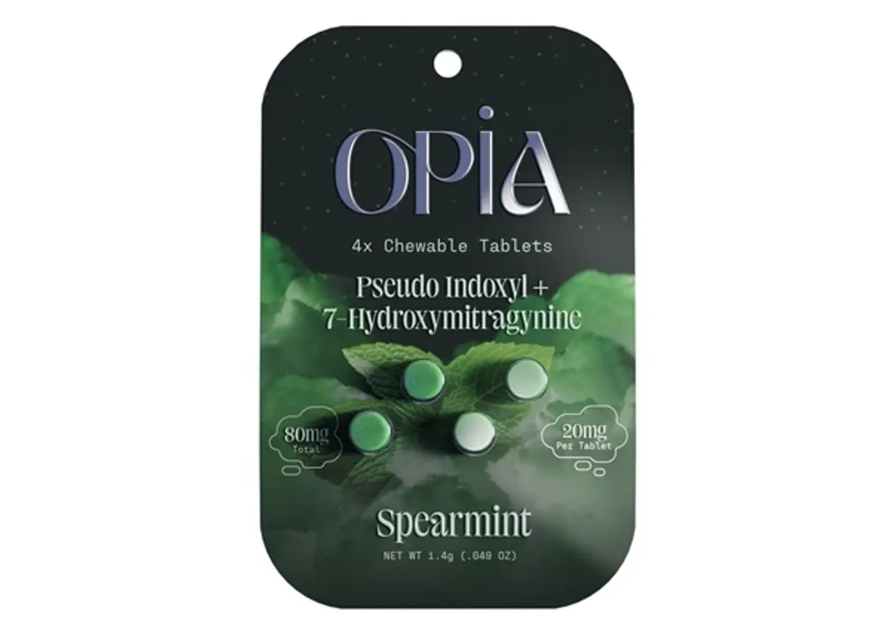 [Q-4676-03] Opia Pseudo + 7-Hydroxy 4 CT 20mg per tab 10pk (Spearmint)