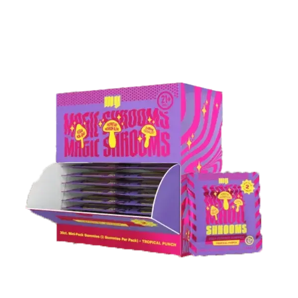 [Q-4362-06] MY MAGIC MUSHROOM GUMMIES MINI 2PK 30CT (Tropical Punch)