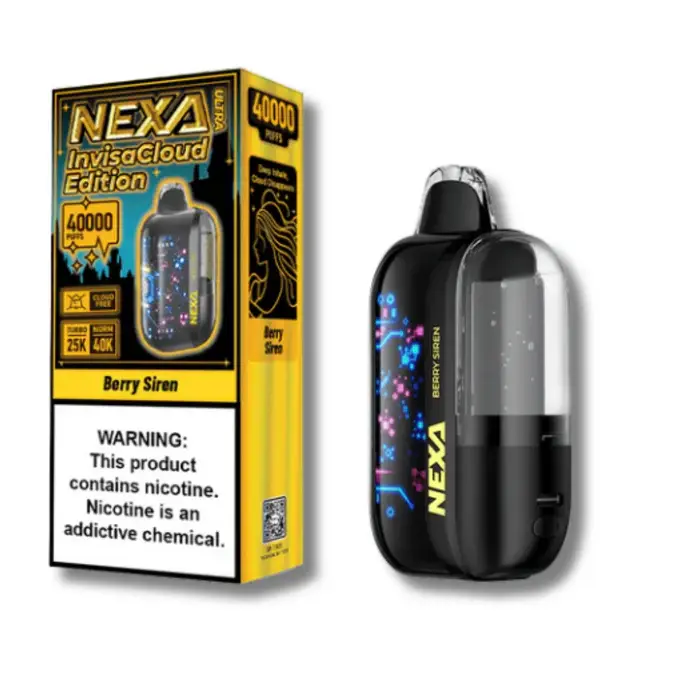 [Q-4744-02] NEXA ULTRA  INVISA CLOUD 50K PUFF 100ML 5pk (BERRY SIREN)