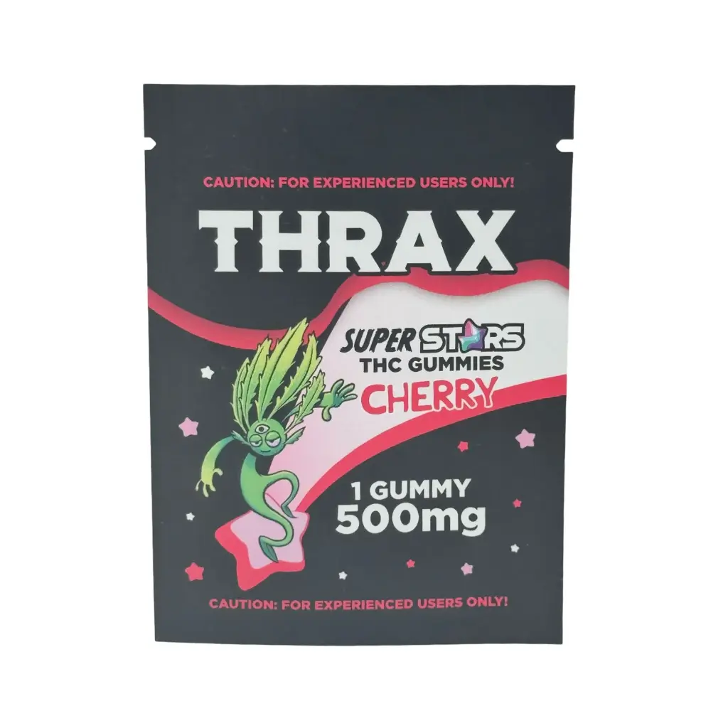 THRAX GUMMIES Super Star Cherry Single 500MG