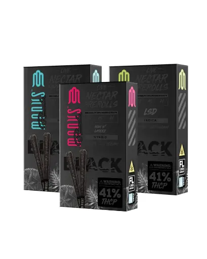 [Q-4799-02] Modus Black Preroll Flower THC-P 5PK 2Ct 1G 5PK a Box (Crunch Berriez Hybrid)