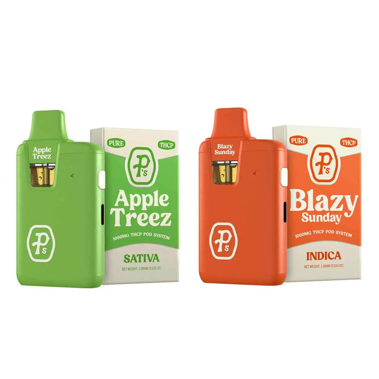 Pushin P's THC-P 1g Cart 6pk Box