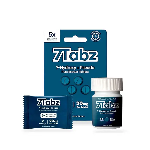 [Q-1197-02] 7TABZ 7-HYDROXY+PSEUDO PURE EXTRACT TABLETS (1Ct/40PK)