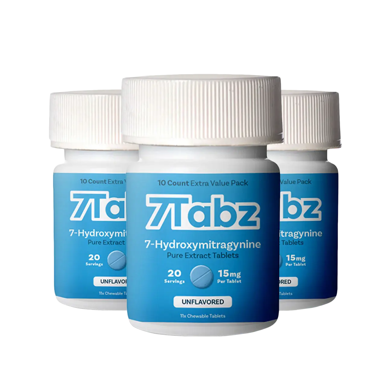 7TABZ PURE EXTRACT TABLETS | 15MG PER TAB 10CT/ 6Bottle 