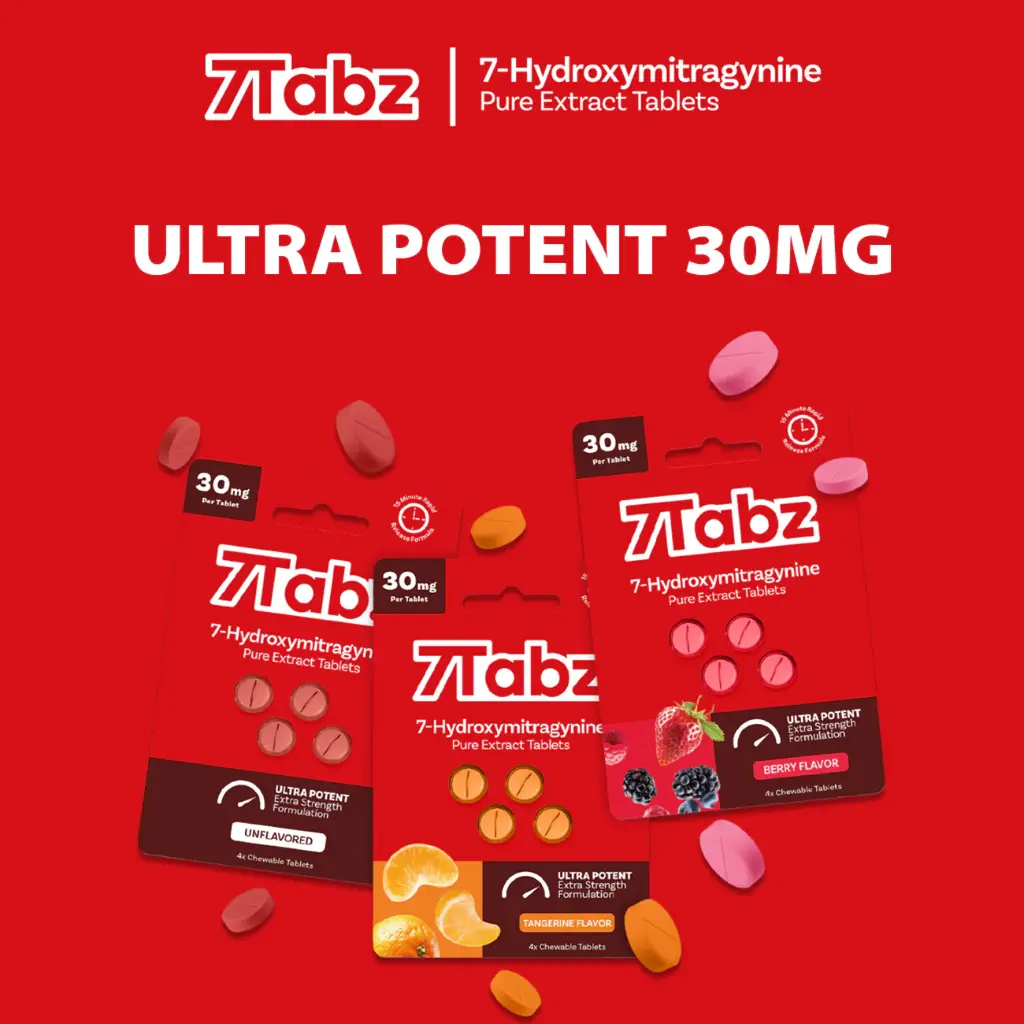 7Tabz Extra Strength Pure Extract 30MG Per Tab 4PK