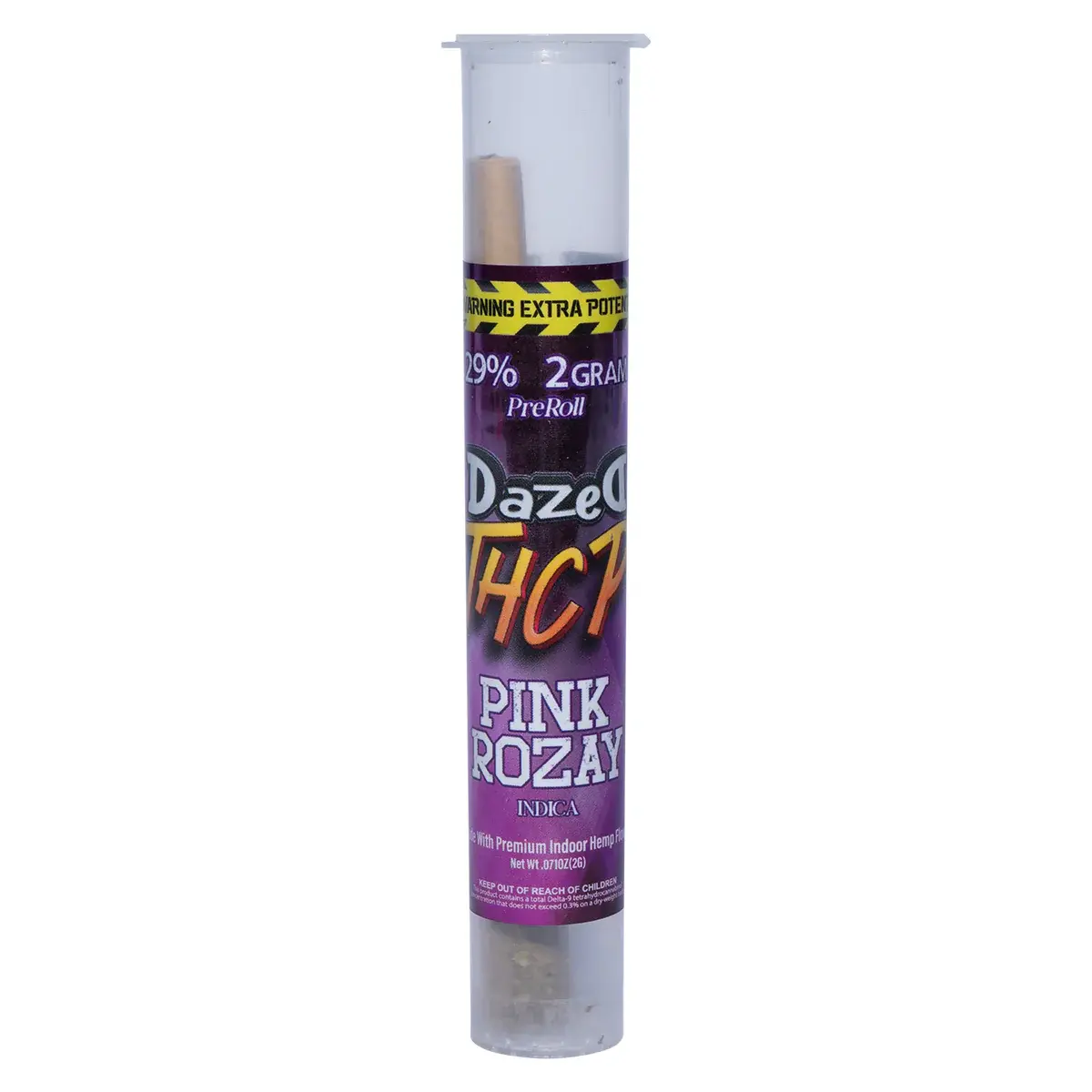 [Q-4833-01] Dazed PreRoll 2G THC-P 30CT (Pink Rozay)
