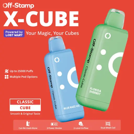[T-1293-02] OFF STAMP CLASSIC CUBE 25K POD 5PK (PINEAPPLE PASSION ORANGE)
