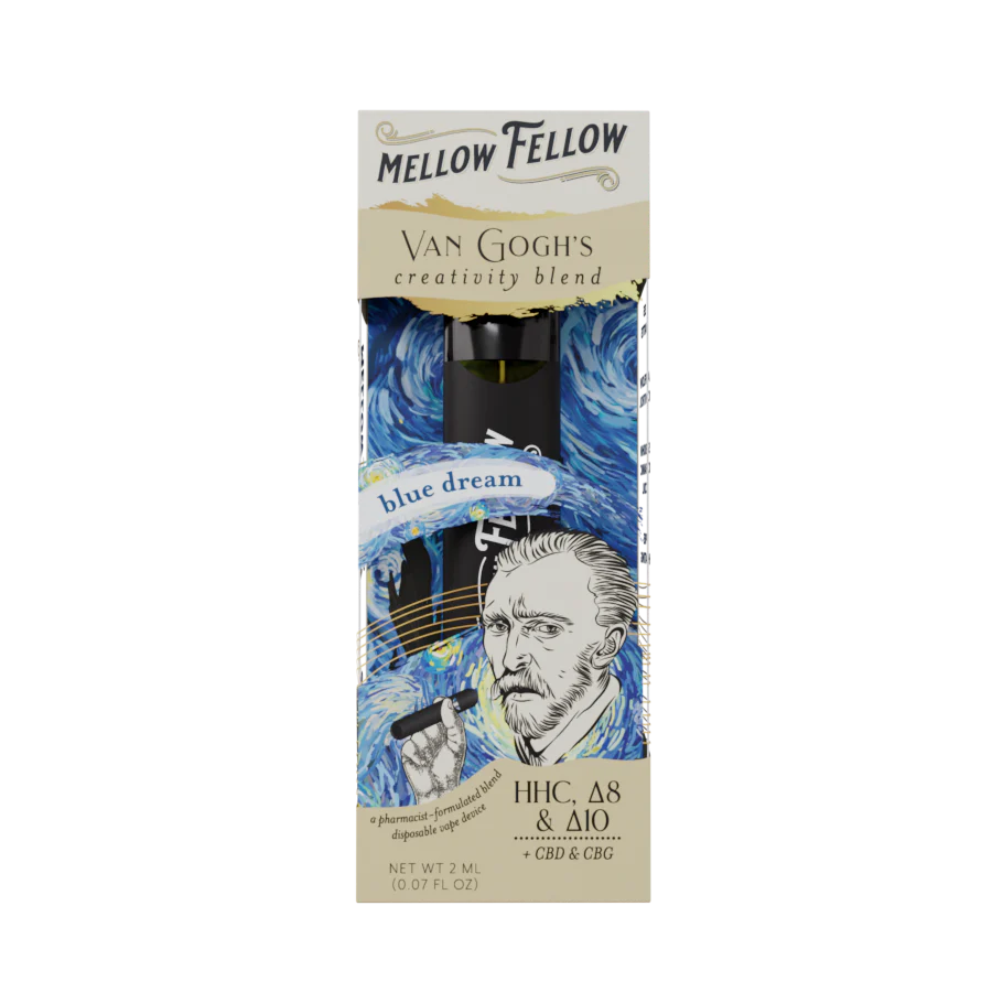 [T-1173-06] MELLOW FELLOW 2ML DISPOSABLE 6PK Box (Blue Dream)