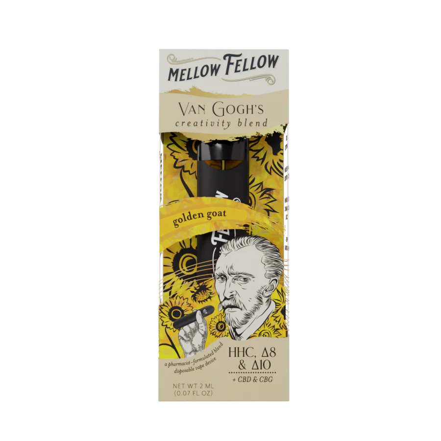 [T-1173-10] MELLOW FELLOW 2ML DISPOSABLE 6PK Box (Golden Goat)