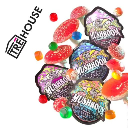 TRE HOUSE MUSHROOM GUMMIES 15ct 10PK Box