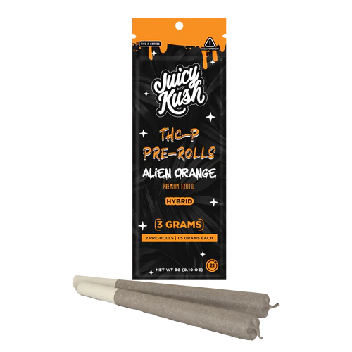 Juicy Kush THC-P Pre-Rolls 3G (2ct) Premium Exotic  5ct display 