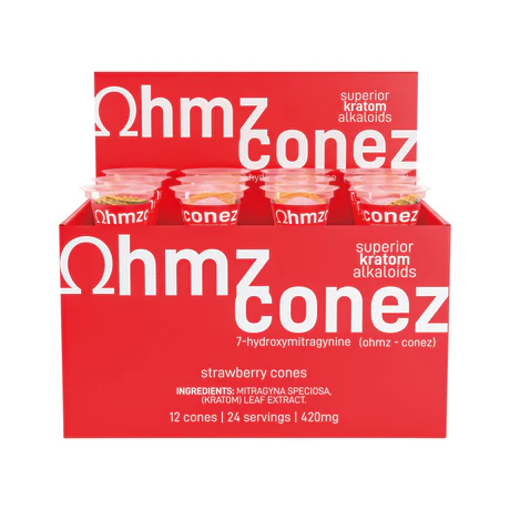 EAT OHMZCONEZ 7-HYDROXYMITRAGYNINE CONEZ 1PK 12 IN BOX
