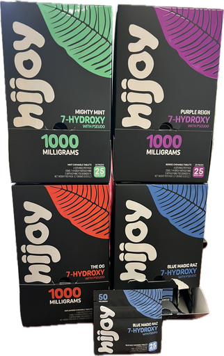 7-Hydroxie Hijoy with Pseudo 25mg 2CT Chewable tablets 20PK