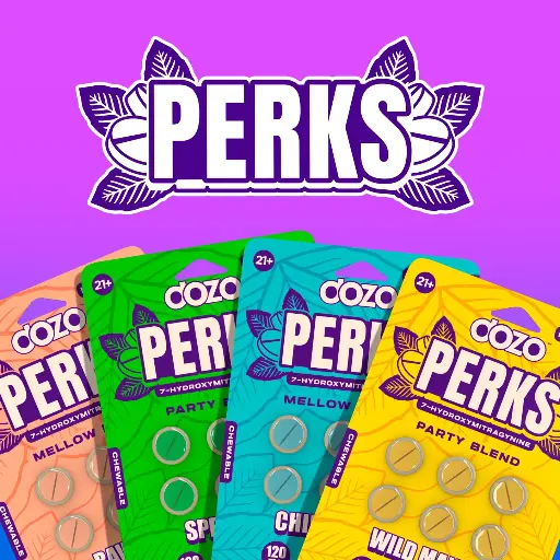 DOZO PERKS 6CT 120MG 7-HYDROXYMITRAGYNINE