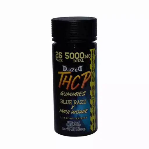 Dazed THCP Gummy Jar 26PK 193MG each 5000MG