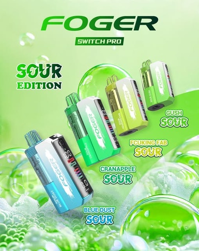 Foger Switch Pro 30K Kit 18ml 5PK SOUR