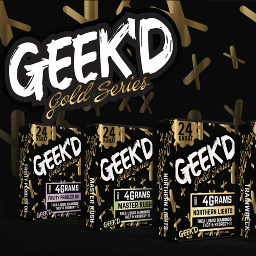 GEEK’D EXTRACTS GOLD SERIES 4 GRAM DISPOSABLE