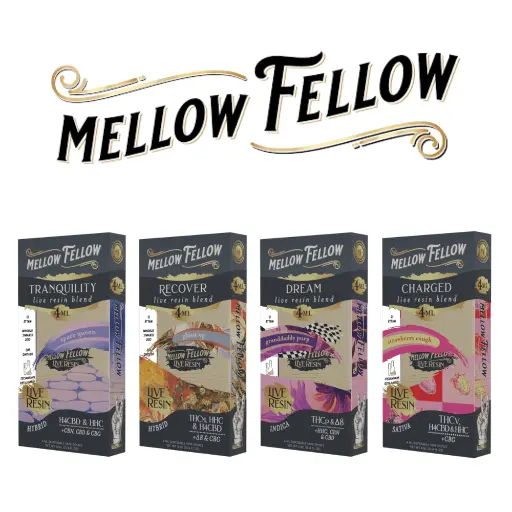 MELLOW FELLOW LIVE RESIN 4ML DISPOSABLE 6pk Box